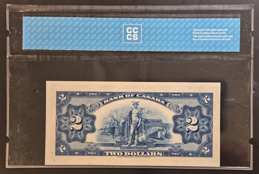 Canada 2 Dollar Paper Money 1935