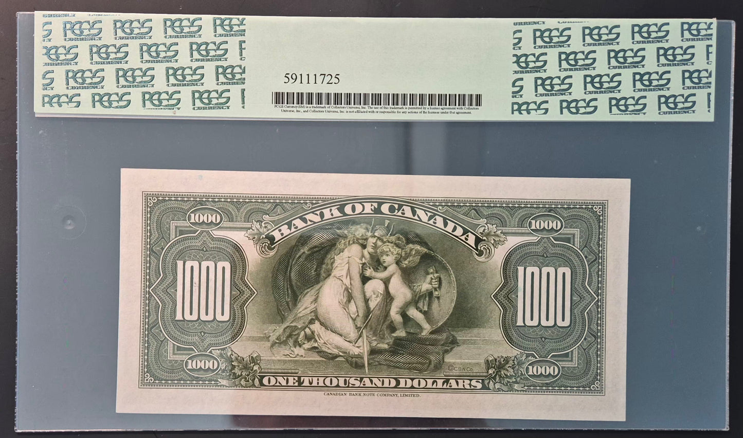 Canada 1000 Dollar Paper Money 1935