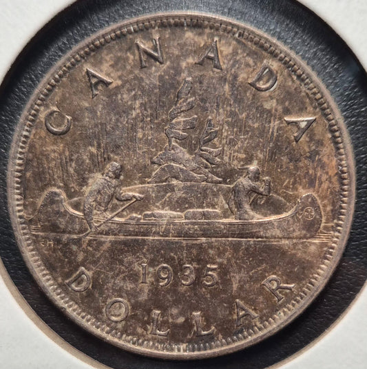 Canada 1 Dollar Coin 1935