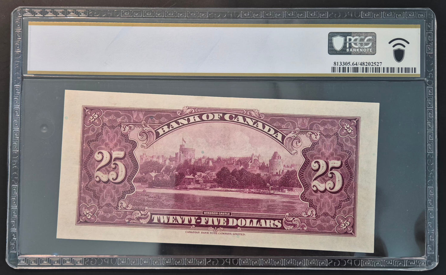 Canada 25 Dollar Paper Money 1935 Commemorative