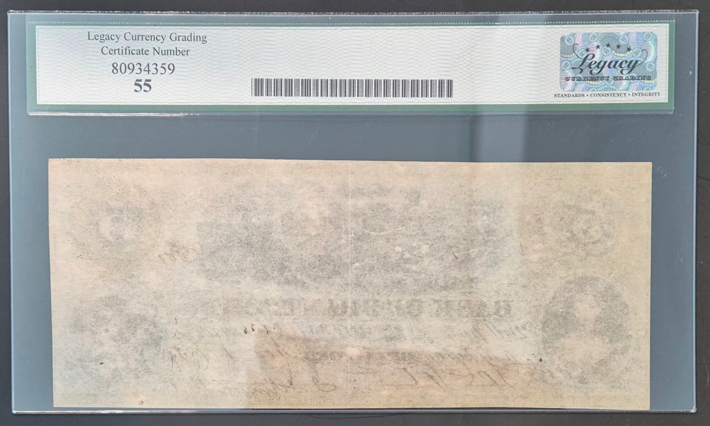 Bank of Brantford (Canada) 5 Dollars Paper Money 1859